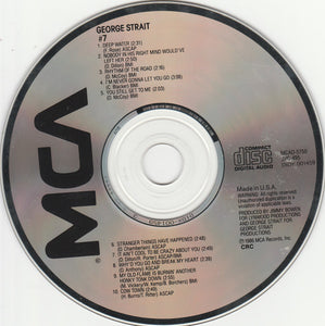 George Strait : #7 (CD, Album, Club)