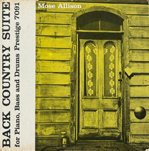 Load image into Gallery viewer, Mose Allison : Back Country Suite (For Piano, Bass And Drums) (LP, Album, Mono, RE, Abb)
