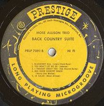Load image into Gallery viewer, Mose Allison : Back Country Suite (For Piano, Bass And Drums) (LP, Album, Mono, RE, Abb)
