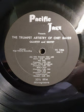 Load image into Gallery viewer, Chet Baker : The Trumpet Artistry Of Chet Baker (LP, Album, Mono)
