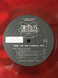 The Bob Florence Trio : Meet The Bob Florence Trio (LP, Album, Mono)