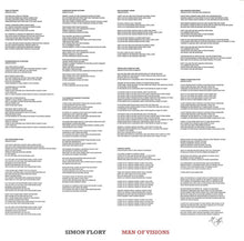 Laden Sie das Bild in den Galerie-Viewer, Simon Flory : Man of Visions (LP, Album, Ltd)
