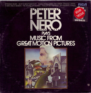 Peter Nero : Peter Nero Plays Music From Great Motion Pictures (LP, RE)