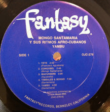 Charger l'image dans la galerie, Mongo Santamaria Y Sus Ritmos Afro-Cubanos : Yambu (LP, Album, Mono, RE, RM)
