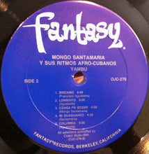 Charger l'image dans la galerie, Mongo Santamaria Y Sus Ritmos Afro-Cubanos : Yambu (LP, Album, Mono, RE, RM)
