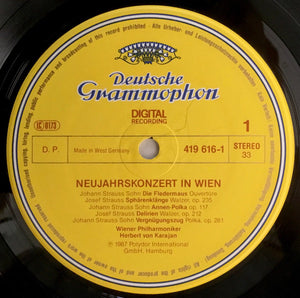 Kathleen Battle, Wiener Philharmoniker, Herbert Von Karajan : Neujahrskonzert In Wien (LP)