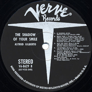 Astrud Gilberto : The Shadow Of Your Smile (LP, Album)