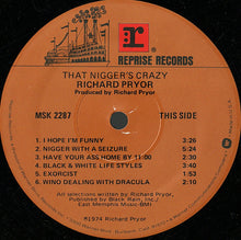 Charger l'image dans la galerie, Richard Pryor : That Nigger's Crazy (LP, Album)

