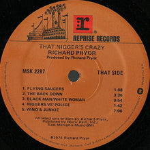 Charger l'image dans la galerie, Richard Pryor : That Nigger's Crazy (LP, Album)
