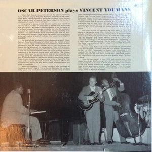 Oscar Peterson : Oscar Peterson Plays Vincent Youmans (LP, Album)