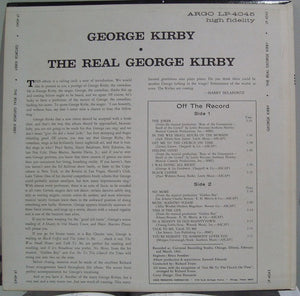 George Kirby : The Real George Kirby (LP, Album)