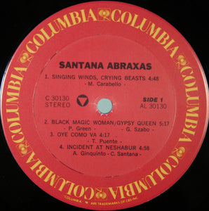 Santana : Abraxas (LP, Album, RE, Car)