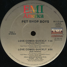 Charger l'image dans la galerie, Pet Shop Boys : Love Comes Quickly (12", Single)
