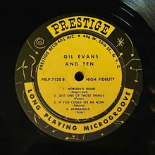 Load image into Gallery viewer, Gil Evans : Gil Evans &amp; Ten (LP, Album, Mono)
