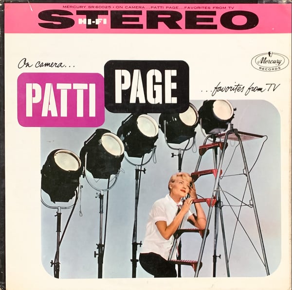 Patti Page : On Camera…Patti Page…Favorites From TV (LP, Album)