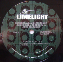 Laden Sie das Bild in den Galerie-Viewer, Cannonball* &amp; Coltrane* : Cannonball &amp; Coltrane (LP, Album, Mono, RE, Gat)
