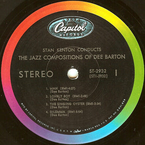 Stan Kenton : The Jazz Compositions Of Dee Barton (LP, Album)