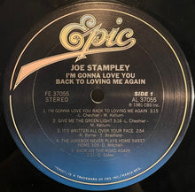 Load image into Gallery viewer, Joe Stampley : I&#39;m Gonna Love You Back To Loving Me Again (LP, Album, Ter)
