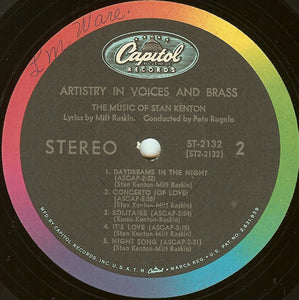 Stan Kenton : Artistry In Voices And Brass (LP, Album)