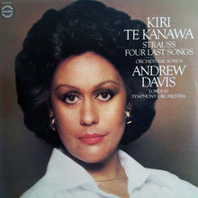 Charger l&#39;image dans la galerie, Kiri Te Kanawa, Andrew Davis, London Symphony Orchestra - Strauss* : Four Last Songs / Orchestral Songs (LP, Album)
