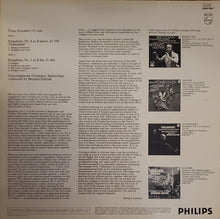 Load image into Gallery viewer, Franz Schubert - Concertgebouworkest, Bernard Haitink : Symphonies No. 5 And No. 8 «Unfinished» (LP)
