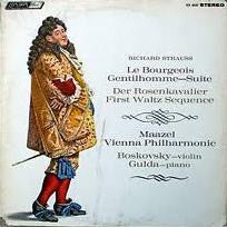 Richard Strauss - Maazel*, Vienna Philharmonic*, Boskovsky*, Gulda* : Le Bourgeois Gentilhomme-Suite / Der Rosenkavalier - First Waltz Sequence (LP, Album)
