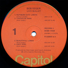 Load image into Gallery viewer, Bob Seger &amp; The Silver Bullet Band* : Live Bullet (2xLP, Album, Club, RCA)
