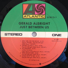 Load image into Gallery viewer, Gerald Albright : Just Between Us (LP, Album, AR )
