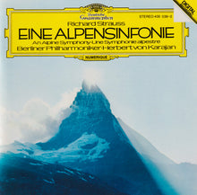 Charger l&#39;image dans la galerie, Richard Strauss - Karajan*, Berliner Philharmoniker : Eine Alpensinfonie = An Alpine Symphony = Une Symphonie Alpestre (CD, Album, RE)
