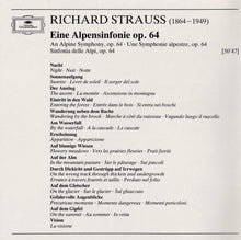 Charger l&#39;image dans la galerie, Richard Strauss - Karajan*, Berliner Philharmoniker : Eine Alpensinfonie = An Alpine Symphony = Une Symphonie Alpestre (CD, Album, RE)
