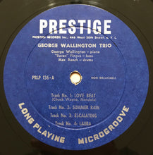 Load image into Gallery viewer, George Wallington Trio : George Wallington Trio (10", Album, Mono)
