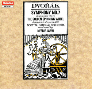 Dvořák*, Scottish National Orchestra* Conducted By Neeme Järvi : Symphony No.7 / The Golden Spinning Wheel (CD, Album)