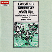 Laden Sie das Bild in den Galerie-Viewer, Dvořák* / Scottish National Orchestra*, Neeme Järvi : Symphony No.5 - The Water Goblin (CD, Album)
