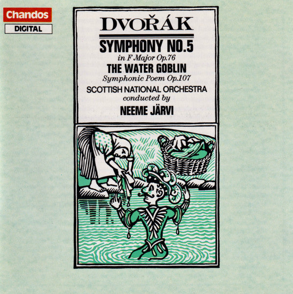 Dvořák* / Scottish National Orchestra*, Neeme Järvi : Symphony No.5 - The Water Goblin (CD, Album)