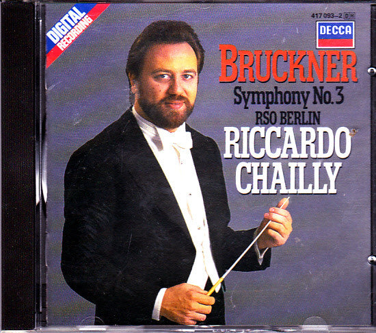 Anton Bruckner / Radio-Symphonie-Orchester Berlin, Riccardo Chailly : Symphony No. 3 (CD, Album)