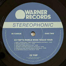 Laden Sie das Bild in den Galerie-Viewer, ZZ Top : ZZ Top's World Wide Texas Tour (LP, Comp, RE)
