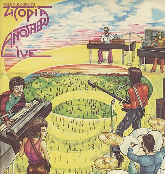 Todd Rundgren's Utopia* : Another Live (LP, Album, Ter)
