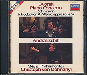 Dvořák*, Schumann*, Andras Schiff*, Wiener Philharmoniker, Christoph von Dohnányi : Piano Concerto; Introduction & Allegro Appassionato (CD, Album, Club)