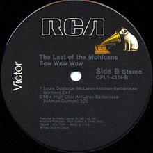 Load image into Gallery viewer, Bow Wow Wow : The Last Of The Mohicans (12", EP)
