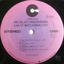 Load image into Gallery viewer, The Velvet Underground : Live At Max's Kansas City (LP, Album, RE, Pur)
