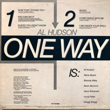 Laden Sie das Bild in den Galerie-Viewer, One Way Featuring Al Hudson : One Way Featuring Al Hudson (LP, Album, Glo)

