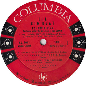 Johnnie Ray : The Big Beat (LP, Album)