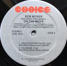 Load image into Gallery viewer, Bob Mover Featuring Tom Harrell : On The Move (LP)
