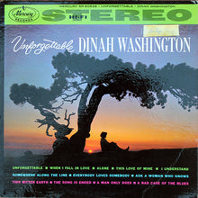 Laden Sie das Bild in den Galerie-Viewer, Dinah Washington : Unforgettable (LP, Album)
