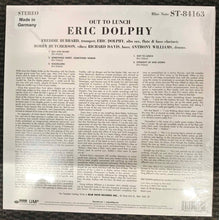 Load image into Gallery viewer, Eric Dolphy : Out To Lunch! (LP, Album, RE, 140)
