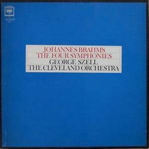 Johannes Brahms - George Szell, The Cleveland Orchestra : The Four Symphonies (3xLP, Album + Box)