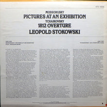 Load image into Gallery viewer, Mussorgsky* / Tchaikovsky*, Leopold Stokowski : Pictures At An Exhibition · 1812 Overture (LP, Comp)
