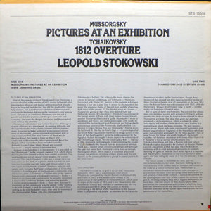 Mussorgsky* / Tchaikovsky*, Leopold Stokowski : Pictures At An Exhibition · 1812 Overture (LP, Comp)