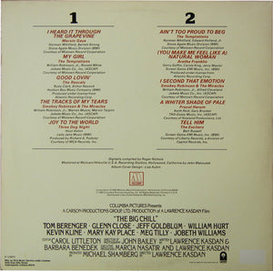 Various : The Big Chill (Original Motion Picture Soundtrack) (LP, Comp, Club)