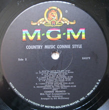 Load image into Gallery viewer, Connie Francis : Country Music Connie Style (LP, Album, Mono, MGM)
